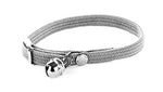 Martin Sellier Collier Chat Elastique Nylon Gris 30X1 CM