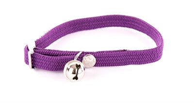 Martin Sellier Collar Cat Elastic Nylon Purple 30X1 CM