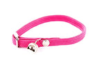 Martin Sellier Collar Cat Elastic Nylon Pink 30X1 CM