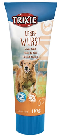Trixie Premio Saucisse de foie Pâté Tube 110 GR