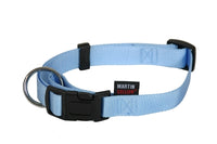 Martin Sellier Halsband Basic Nylon Blauw 16 MMX30-45 CM
