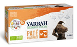 Yarrah Organic Dog Multipack Pate Turkey / Chicken / Beef 6X150 GR