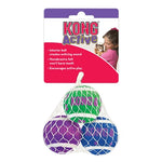 Balles de tennis Kong Cat avec bulles 4X4X4 CM 3 PCS