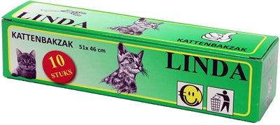Sac à litière pour chat Linda 10 PCS A 50 CM