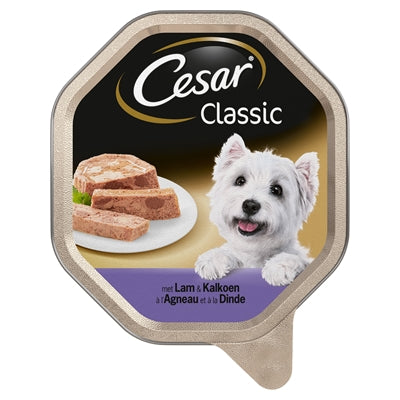 Cesar Alu Classic Pate With Lamb And Turkey 14X150 GR (14 pieces)