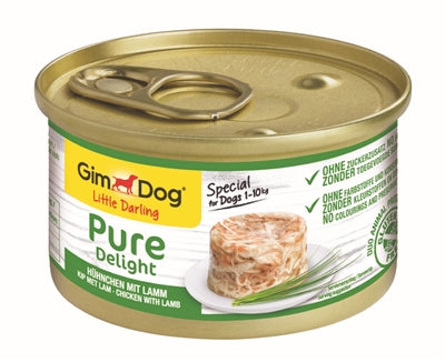 Gimdog Little Darling Pure Delight Chicken / Lamb 85 GR (12 pieces)