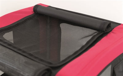 Remorque à vélo pour chien Trixie noir / rouge