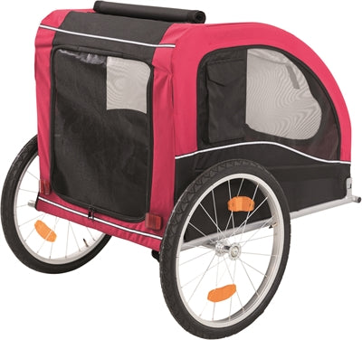 Remorque à vélo pour chien Trixie noir / rouge
