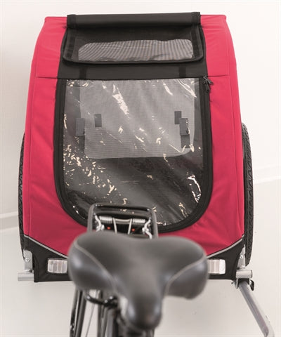 Remorque à vélo pour chien Trixie noir / rouge