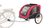 Trixie Dog Bicycle Trailer Black / Red