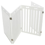 Trixie Barrier Gate White 4 Panels 60-160X75 CM