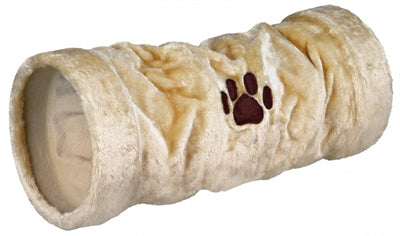 Trixie Chat Tunnel Peluche Beige 22X22X60 CM