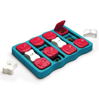 Nina Ottosson Chien Brique Turquoise/Rouge 31,5 x 21 x 4 cm