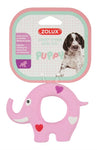 Zolux Puppy Toys Latex Elephant Pink 11.5X2X8 CM