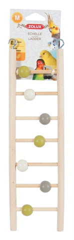 Zolux Ladder Hout 7 Treden Met Kralen 1X8,5X35 CM