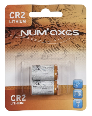 Numaxes Lithium Battery Cr2 3V 2 ST