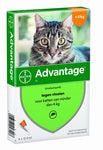 Bayer Advantage Cat 4 pipettes