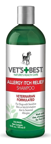 Vets Best Shampooing anti-démangeaisons allergiques 470 ML