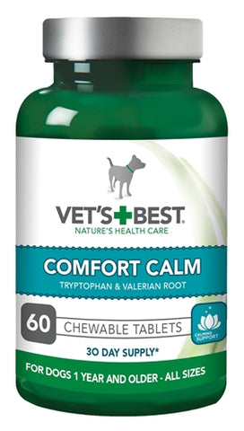 Vets Best Comfort Calme Chien 60 TBL