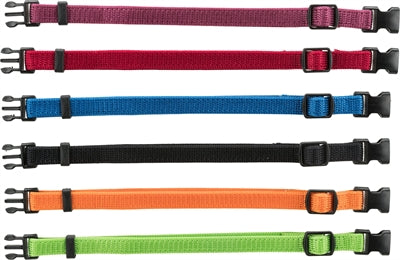Trixie Puppy Collar Set Noir/Rouge/Bleu/Pomme/Papaye/Orchidée