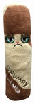 Grumpy Cat Jouet à mâcher pour chat Grumpy avec herbe à chat 14 CM 