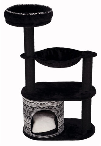 Trixie Arbre à Chat Giada Noir/Blanc 65X38112 CM