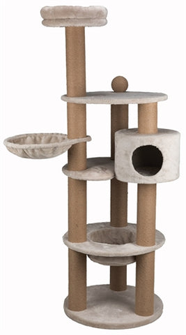 Trixie Arbre à Chat Nigelle Gris Clair 60X60X177 CM