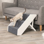 Trixie Escalier Hauteur Ajustable Blanc 40X67 CM