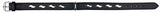 Trixie Dog Collar Active Leather With Waves Black