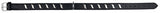 Trixie Dog Collar Active Leather With Waves Black