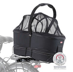Trixie Panier à vélo porte-bagages large noir 60 x 29 x 49 cm