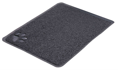 Trixie Tapis de Nettoyage pour Bac à Litière Anthracite