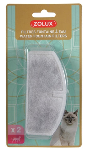 Filtre Zolux pour fontaine à boire 2 PCS