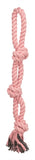 Trixie Werp Flostouw 3-Knoop Multicolor Assorti 60 CM