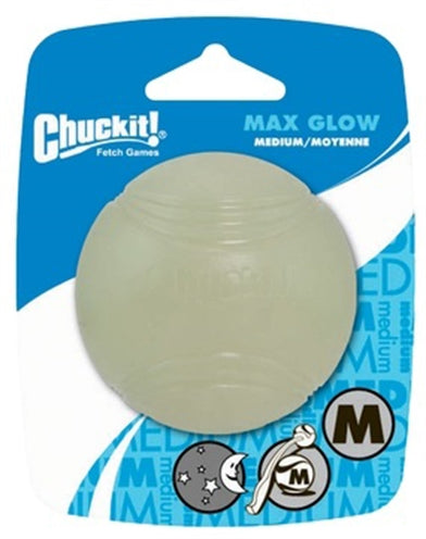 Chuckit Max Glow Ball brille dans le noir