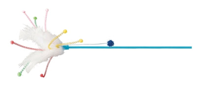 Trixie Cat Play Stick With Feathers Assorted 41 CM
