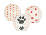 Trixie Ratchet Balls Jute 5X5X5 CM 3 PCS