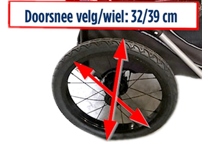 Trixie Remorque de vélo pliable pour chien Gris