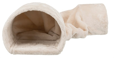 Trixie Play Tunnel Rabbit / Guinea Pig Plush Beige 80X27X21 CM