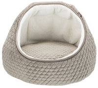 Trixie Cat Bed Igloo Livia Gray / Cream 55X55X45 CM