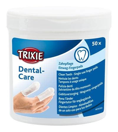 Trixie Dentalcare Coussinets pour Doigts 50 PCS