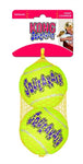 Balle de tennis Kong Squeakair jaune avec bip