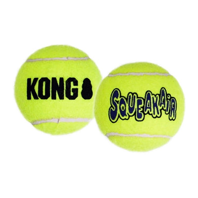 Balle de tennis Kong Squeakair jaune avec bip