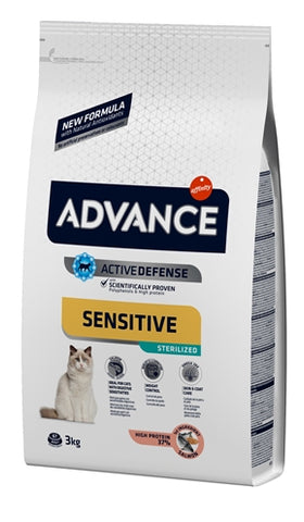 Advance Cat Sensitive Sterilized Salmon 3 KG
