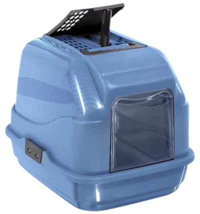 Imac Litter Box Easy Cat 2Nd Life Blue 50X40X40 CM