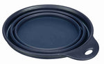 Trixie Food Bowl / Drinking Bowl Travel Solid Rim Silicone Assorted