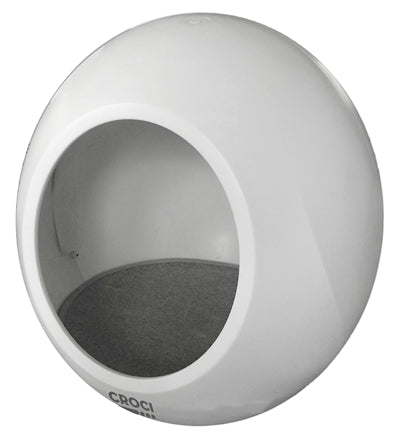 Croci Lit pour chat Maison Domus Blanc 43 x 43 x 45,5 cm