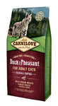 Carnilove Canard / Faisan Boule de Poils