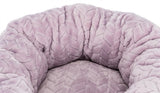 Trixie Junior Hondenmand Donut Lichtgrijs / Lila 40X40 CM