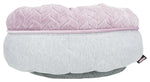 Trixie Junior Hondenmand Donut Lichtgrijs / Lila 40X40 CM